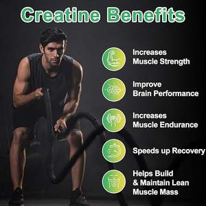 Gummies OEM de Monohydrate de Créatine 5000 mg Nutrition Sportive pour l'Entraînement Taurine, Créatine Aromatisée pour Femmes et Hommes - Product Image 5