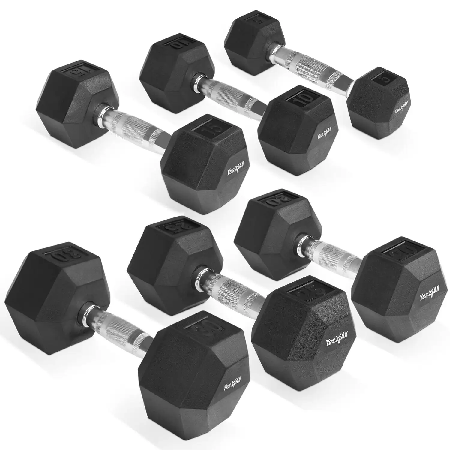 weight lifting Neoprene Coated rubber vinyl hex Dumbbell for Women 3kg