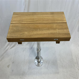 Meilleures ventes : Table pliante en teck avec plateau 660/330x650mm pour yacht et accessoires marins – Le favori de l'e-commerce transfrontalier - Product Image 3