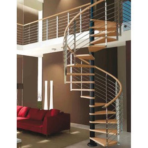 <span class=keywords><strong>Escalier</strong></span> <span class=keywords><strong>en</strong></span> <span class=keywords><strong>colimaçon</strong></span> moderne <span class=keywords><strong>en</strong></span> acier inoxydable 304 avec structure et garde-corps <span class=keywords><strong>en</strong></span> acier - Product Image 4