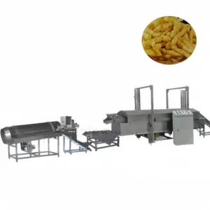 Venta caliente PEQUEÑA ESCALA maíz snack patata inflado pellet máquina extruido maíz inflado extrusora que hace la máquina