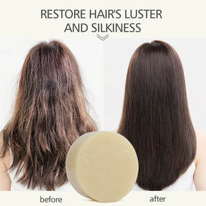 Nouveau Produit Savon Solide Artisanal à l'Eau de Riz Shampooing Nourrissant pour Soins Capillaires et Contrôle des Frisottis 100g Vente en Gros - Product Image 3