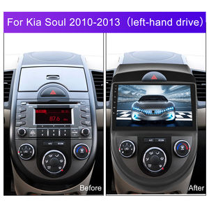 Autoradio Android Podofo 9 pouces avec Carplay et Android Auto pour <span class=keywords><strong>KIA</strong></span> <span class=keywords><strong>Soul</strong></span> 2010-2013, GPS, RDS, HIFI, prise en charge <span class=keywords><strong>de</strong></span> la caméra AHD - Product Image 4