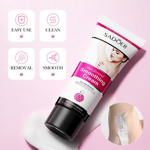 Crème dépilatoire SADOER, non irritante, rapide, pour tout le corps, aisselles, bras, jambes, parties intimes, crème lissante pour éliminer <span class=keywords><strong>les</strong></span> <span class=keywords><strong>poils</strong></span>, 50g - Product Image 2