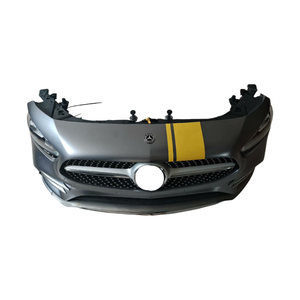Para <span class=keywords><strong>Mercedes</strong></span> Benz A W177 Conjunto de parachoques delantero con radiador y faros Parachoques de coche Rejilla de producto de alta calidad - Product Image 2