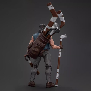 JOYTOY TMNT-Casey Jones Figurine d'action à l'échelle 1/18 Modèle articulé Figurine de collection Statue miniature Accessoires de personnage Base - Product Image 6