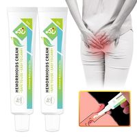 Baume anti-hémorroïdes interne et externe efficace avec logo personnalisé, crème anal pour soulager la douleur des hémorroïdes, provenant de Chine