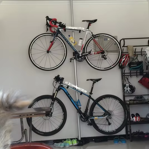 אופני רצפת כדי תקרת אחסון תצוגת אלומיניום חניה מתלה - Product Image 5