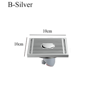OEM Thickened Stainless Steel Floor Drain Anti-Odor Bathroom Shower Room Project for Hotels Large Batch Product - Product Image 1