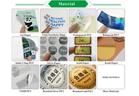 Papel Autoadhesivo Holográfico Ecológico Marca JDI, Precio Competitivo, Pegatinas para Automóviles, Recortadas a Troquel