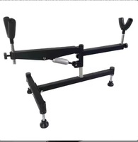 Support de tir réglable sur mesure en métal, stable et portable, pour la chasse – Banc de tir durable