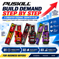 Module de mémoire de bureau PUSKILL haute performance 8 Go de RAM DDR4 2666 MHz 288 broches UDIMM pour la construction et la mise à niveau des PC de bureau et de télétravail