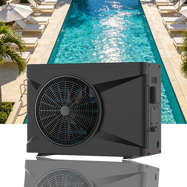 Electric Swimming Pool Heat Pump with Titanium Heat Exchanger High Efficiency R32 Solar Powered for Household & Hotel Use