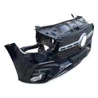 Kit de Parte Delantera Deportiva Desmontada de Segunda Mano para Mercedes GLE W167, Parachoques Delantero Completo y Faro, Piezas Originales de Automóvil