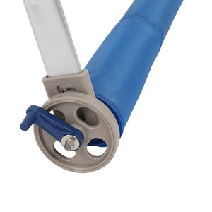 Râteau en métal personnalisé facile à enlever roue en plastique de tissu Oxford tête en aluminium neige toit tapis râteau avec poignée - Product Image 5