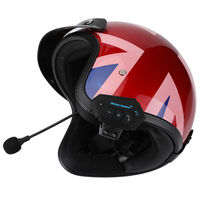 Haut-parleurs de casque de moto Durée de vie de la batterie élevée Casque de casque de moto Casques de casque de moto