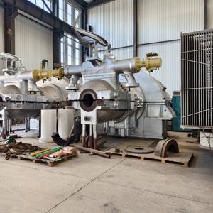 중고 1000KW-3000KW 소형 증기 터빈 PLC 펌프 석탄 발전소 고효율 400V 출력 친환경 1년 보증 - Product Image 3