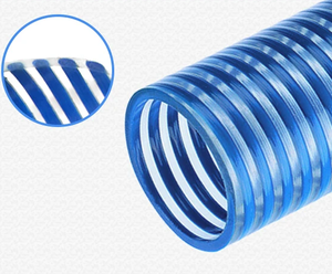 HEAVY DUTY FLEXIBLE PIPE <strong>1</strong> 2 3 4 5 6 8 10 12 <strong>INCH</strong> for MINING VACUUM WATER OIL PUMP SPA DUCT GRIT SEWAGE PVC SUCTION <strong>HOSE</strong> - Product Image 4