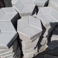 Moule à béton 240*240*60mm Moule à pavés Moule à briques en plastique pour béton pour route