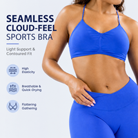 Ensemble de sport : Soutien-gorge dos croisé et Legging de yoga taille haute à découpe en V, en tissu doux et respirant, séchage rapide, idéal pour la gym et l'entraînement