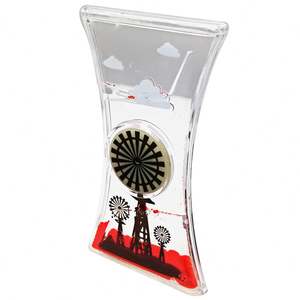 Venta al por mayor temporizador líquido 3D imán de <span class=keywords><strong>nevera</strong></span> personalizado agua aceite reloj de arena imanes de <span class=keywords><strong>nevera</strong></span> para puertas de <span class=keywords><strong>nevera</strong></span> - Product Image 3