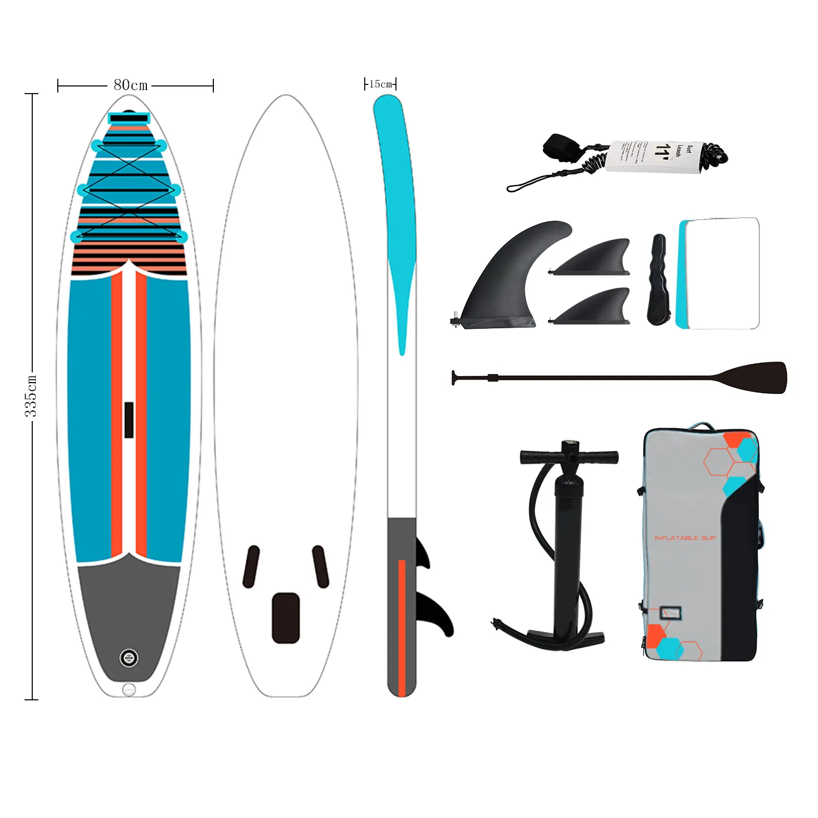 Winnovate2086 Duurzame En Professionele Zachte Surfplank Sup Opblaasbare Paddle Board Voor Water Yoga