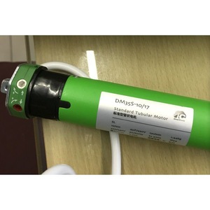 Motor tubular moderno <span class=keywords><strong>Chuango</strong></span> 35R-10N/17 para persianas enrollables y contraventanas, con control remoto, motor de CA de aluminio con escobillas, capacidad de carga de 10 kg - Product Image 2