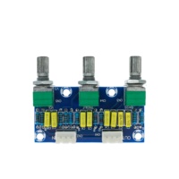 XH-M802 carte de tonalité passive amplificateur préampli Module d'alimentation faible réglage du son élevé bricolage carte PCB