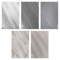 Revêtement de sol SPC étanche 4mm 5mm 6mm 1220x183mm, planches de vinyle rigides anti-rayures, ignifuges, écologiques, pour hôpitaux et intérieurs