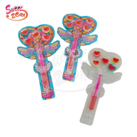 Prinses Magische Stok Hart Gummy Zacht Snoep En Spuit Speelgoed Fruit Gelei Jam