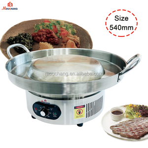 Comal de Acero Inoxidable de 54 cm, Cazo, Plancha, Olla para Cocinar, Parrilla Eléctrica Cóncava para Saltear, Sartén para <span class=keywords><strong>Tacos</strong></span> - Product Image 2