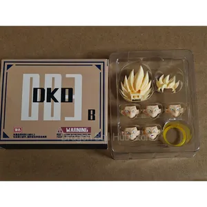 <span class=keywords><strong>DKO</strong></span> Studio für Super Saiyan 2 SSJ2 Son Goku PVC-Kopfskulptur Anime Actionfigur Spielzeug Geschenk - Product Image 2