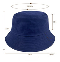 Chapeau Bob Unisexe en Coton Broderie 3D Rouge Expédition immédiate pour hommes et femmes. Utilisation quotidienne décontractée, pêche, voyage. Style pêcheur simple