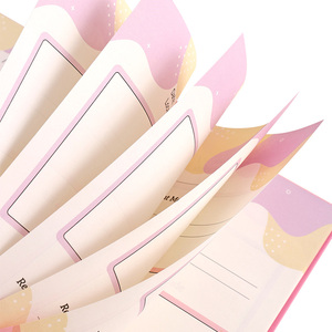 Carnet de souvenirs promotionnel 100 rendez-vous A5, reliure spirale, couverture en papier, journal de couple, 52 feuilles, autocollants, Saint-Valentin - Product Image 4