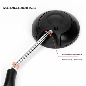 Rétroviseur <span class=keywords><strong>de</strong></span> <span class=keywords><strong>guidon</strong></span> <span class=keywords><strong>de</strong></span> moto rond avec tige chromée pour Scrambler et Naked Bike - Product Image 5