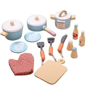 木制厨房玩具假装玩烹饪玩具儿童儿童厨房玩具玩具