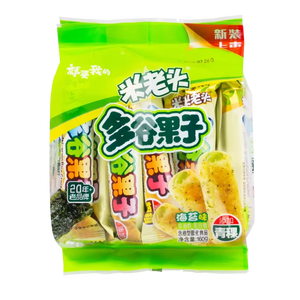 Uncle Pop Multi-granos Arroz Galleta Sabor Algas Marinas 160g - Product Image 1