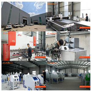 LS-9080LB hệ thống công suất cao phun cát tủ xử lý bề mặt chính xác khung bền với lợi thế bảo trì dễ dàng - Product Image 5