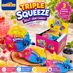 Fournisseur en gros de bonbons Sour Slime, bonbons gélifiés fruités à tremper avec cuillère, bonbons fantaisie DIY, bonbons sucrés pour enfants - Product Image 4
