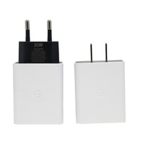 Ventes Flash Transfrontalières pour Tête de Charge Google 30W Google 7 Chargeur Rapide Téléphone Portable Pixel 6 Adaptateur