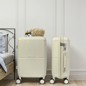 Qideming Private Label PP Luxury Brand Owner Three-Piece OEM Custom Factory Dongguan Luggage Set Modern Lining Classic <strong>Tourism</strong> - Product Image 3