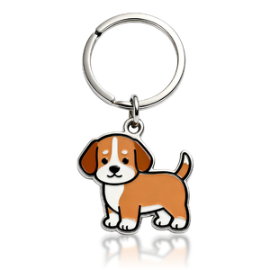 Porte-clés personnalisé en métal pour animaux de compagnie avec logo, porte-clés émaillé chien/chat pour les amoureux des animaux, cadeau souvenir promotionnel, vente en gros, fournisseur d'usine OEM - Product Image 1