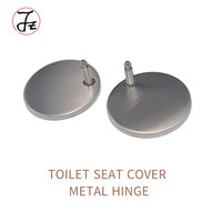 Ensemble de fixation universel pour siège de toilette, couvercle de toilette en acier inoxydable, charnière