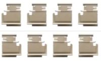 Kit de réparation complet d'étrier de frein avant de course 4 pistons 2 calibres en aluminium/fer fonte/acier, neuf, OEM, vente en gros directe usine