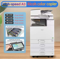 Imprimante multifonction laser noir et blanc Ricoh MP3055SP 3555SP d'occasion avec copieur, scanner et USB, format A3, en stock