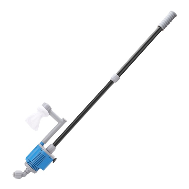 New Fish Tank Cleaner Battery Powered Electric Aquarium Siphon Vacuum Cleaner Tool Water Filter Pump Gravel Washer Water Changer