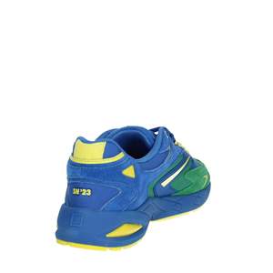 Baskets pour hommes M401-SN-SU-BL Bluette Chunky Shoes Couleurs bleu vert jaune Hauteur du talon 42 - Product Image 3