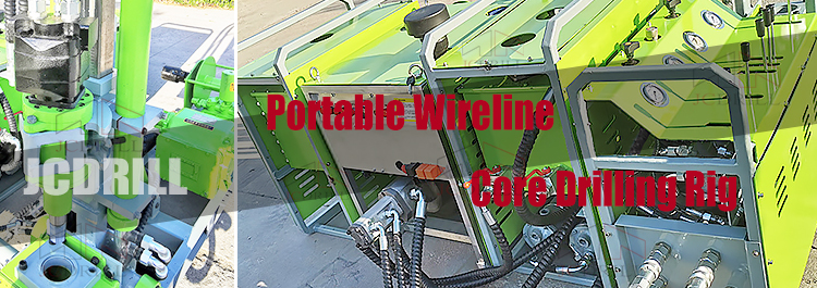 Geo - technical exploration mine diamond core sample drilling rigs machine for sale