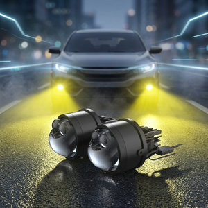 Personnalisation de phares antibrouillard/feux de route LED de 3 pouces, 3 couleurs, phare antibrouillard LED pour voiture, pour Golf 7, <span class=keywords><strong>Suzuki</strong></span> <span class=keywords><strong>Swift</strong></span> Ct200h, Chevrolet N300 - Product Image 1