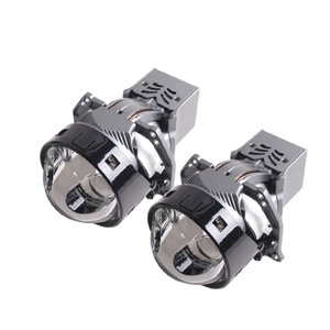 Système d'éclairage automobile SANVI, projecteur bi-LED A12 Max de 3 pouces, phare 80W 6000K avec double lentille prismatique, projecteur LED pour voiture - Product Image 4